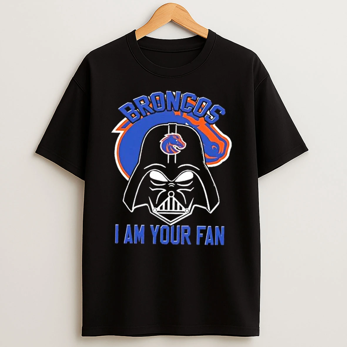 Star Wars Darth Vader I Am Boise State Broncos Fan Shirts