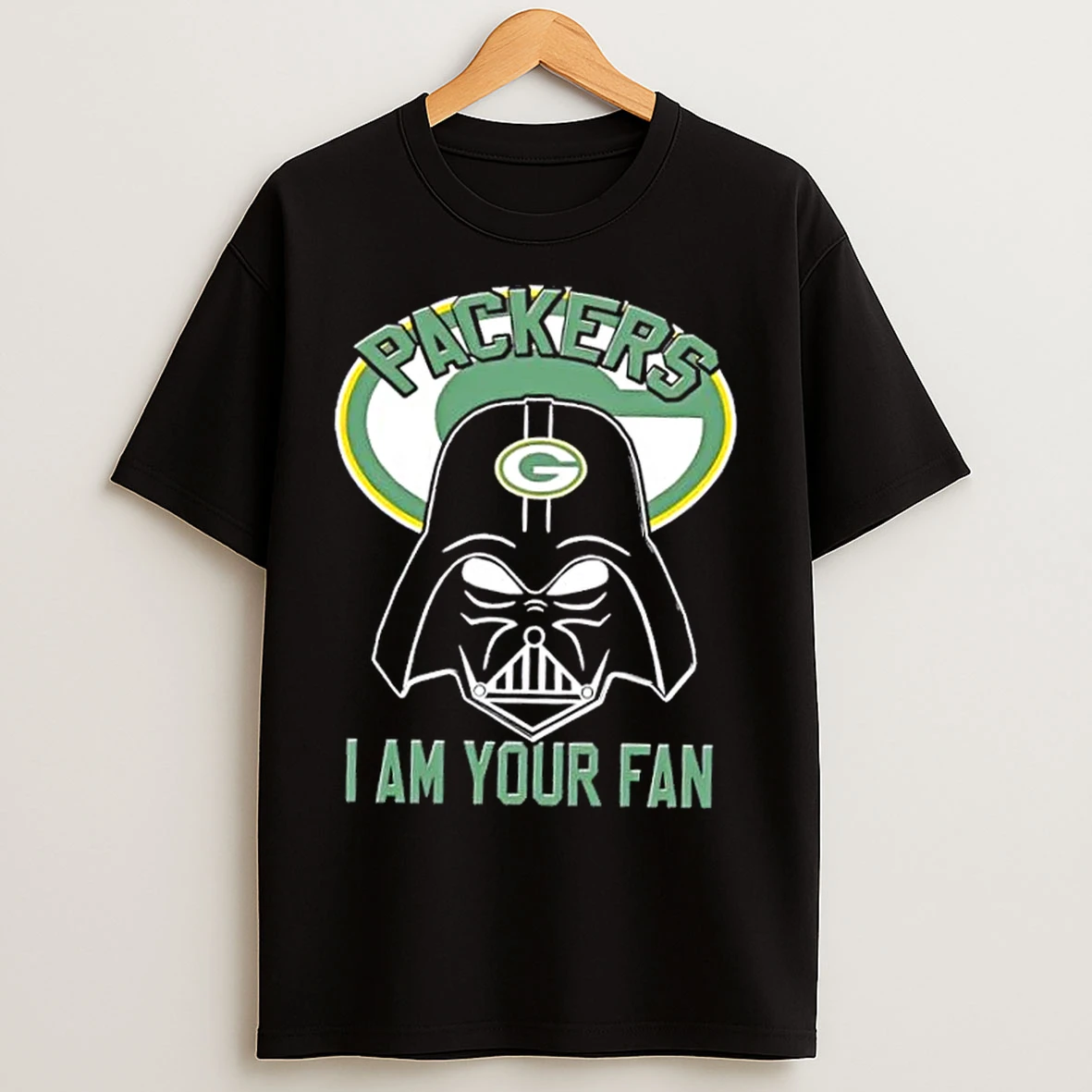 Star Wars Darth Vader I Am Green Bay Packers Fan T Shirts