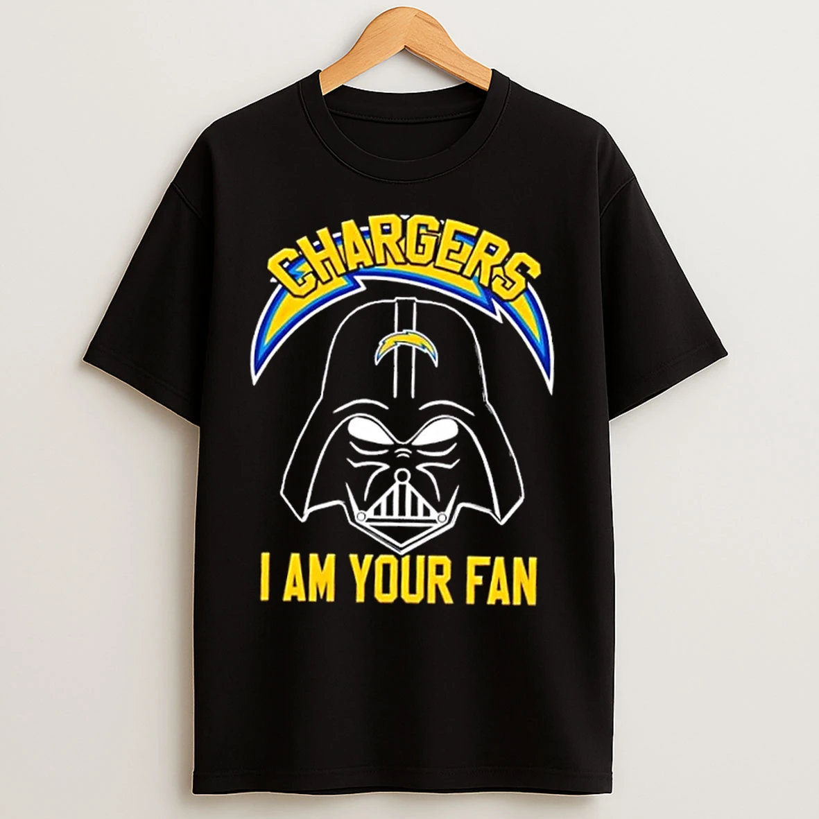 Star Wars Darth Vader I Am Los Angeles Chargers Fan T Shirts