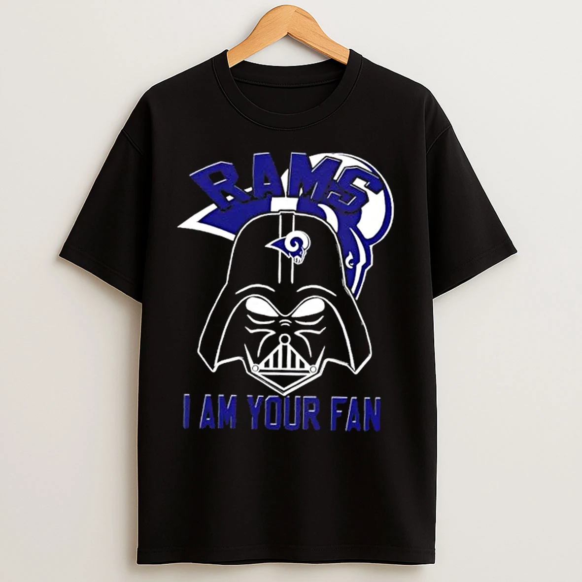 Star Wars Darth Vader I Am Los Angeles Rams Fan T Shirts