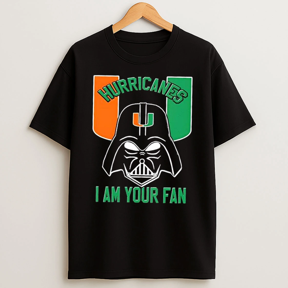 Star Wars Darth Vader I Am Miami Hurricanes Fan Shirts