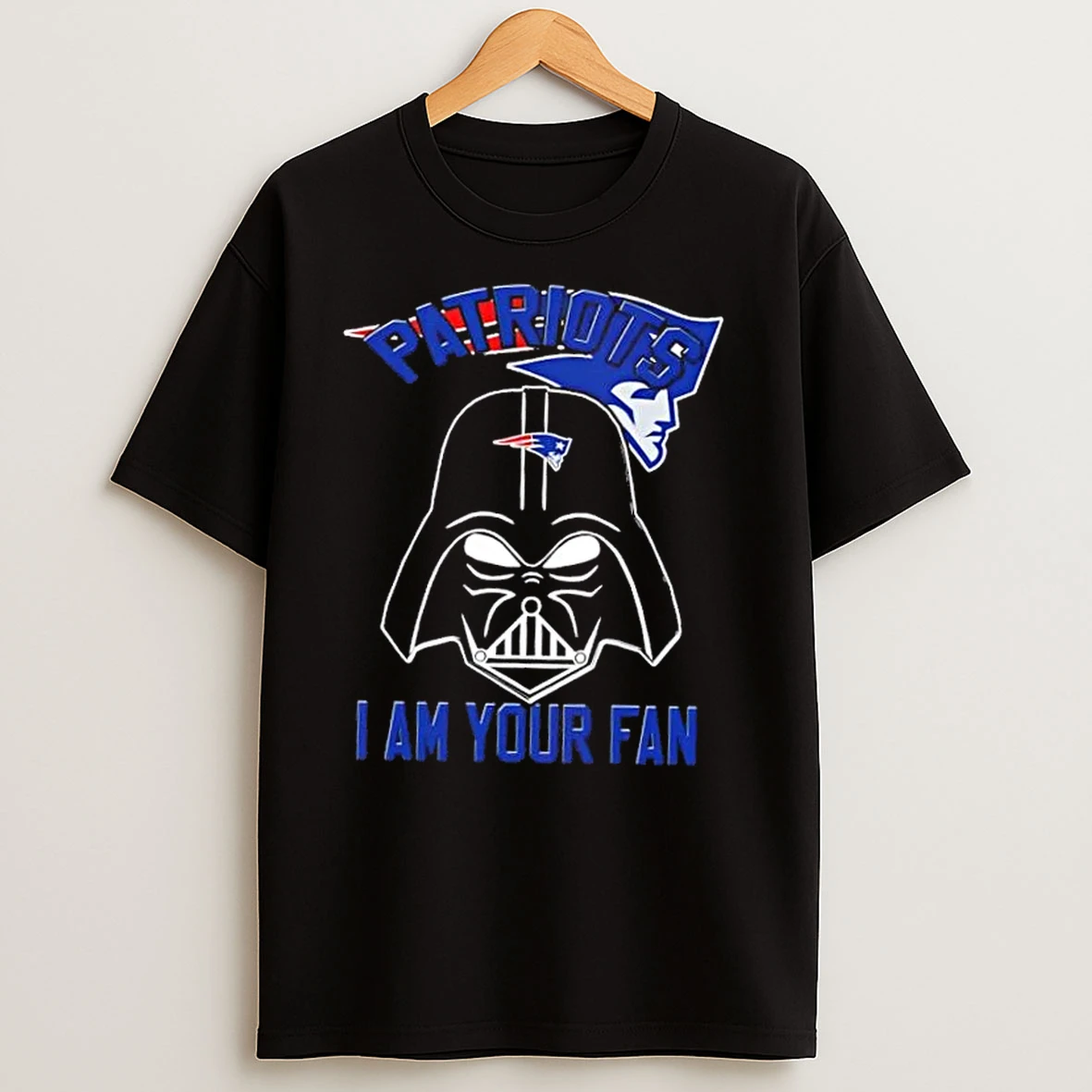 Star Wars Darth Vader I Am New England Patriots Fan T Shirts