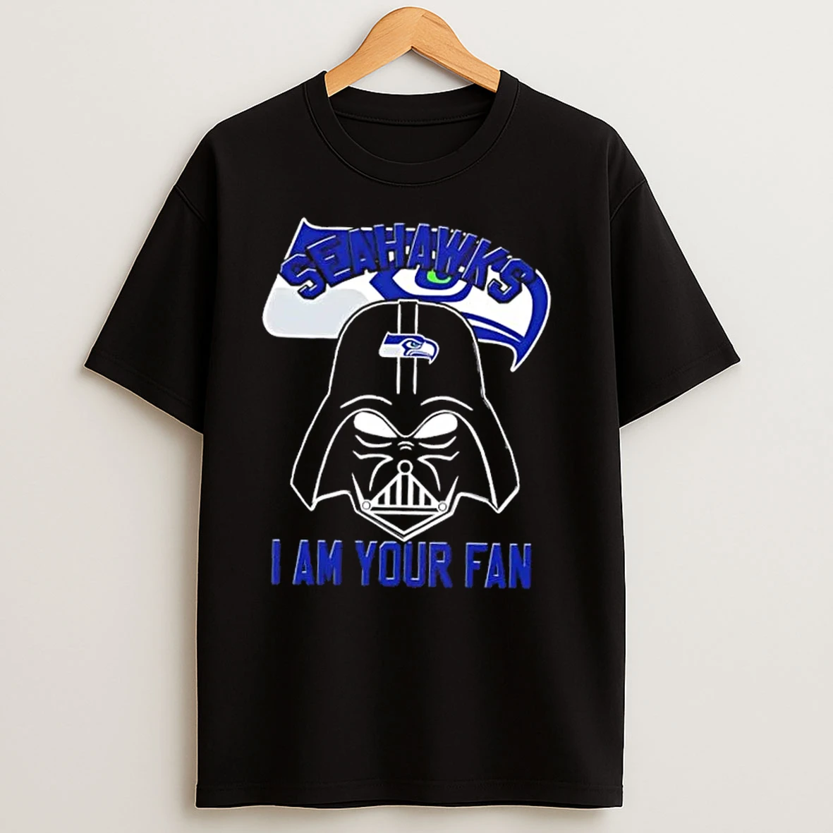 Star Wars Darth Vader I Am Seattle Seahawks Fan T Shirts