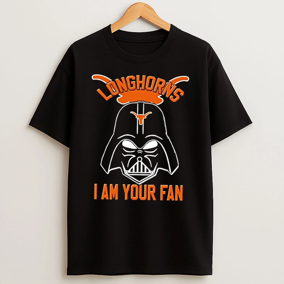 Star Wars Darth Vader I Am Texas Longhorns Fan Shirts