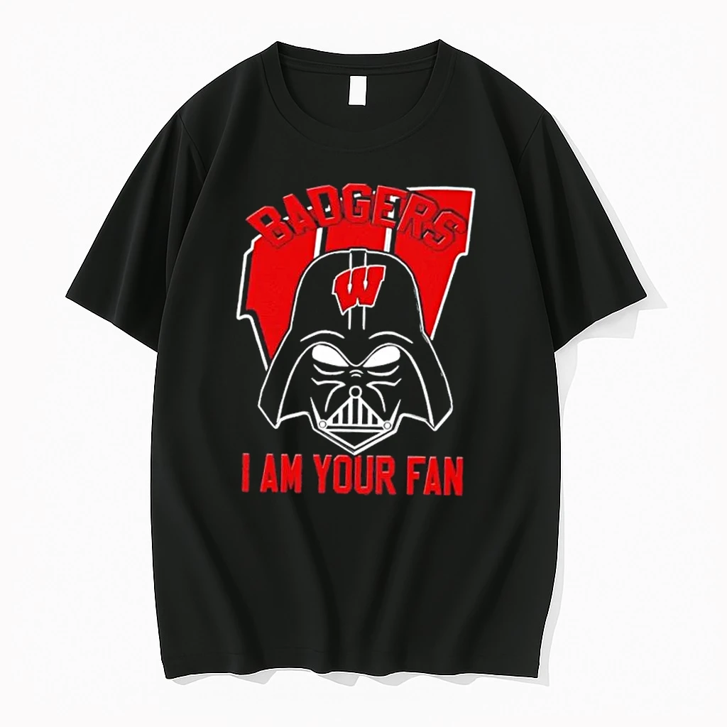 Star Wars Darth Vader I Am Wisconsin Badgers Fan Shirts