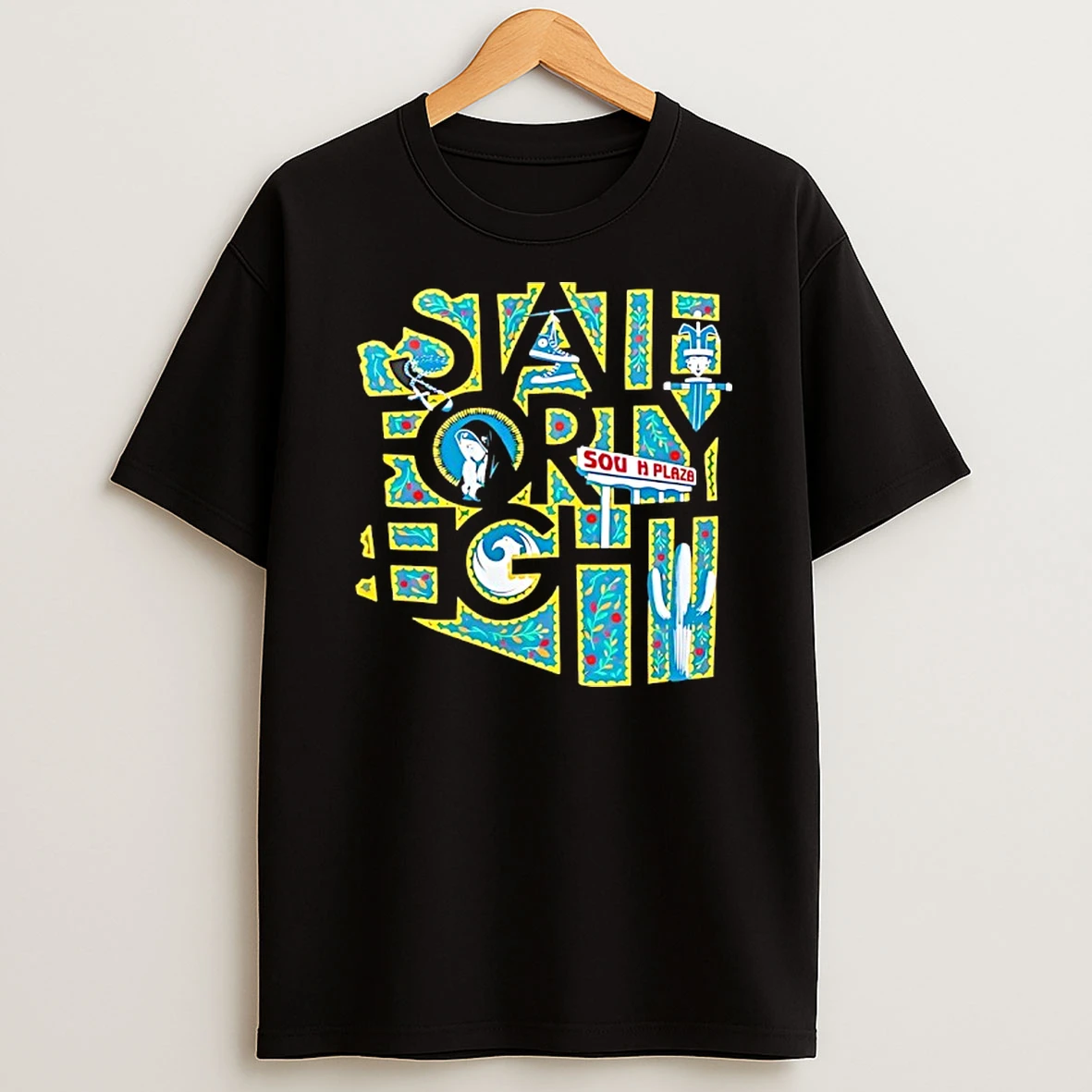 State Forty Eight Sun Harbor Plaza Shirts