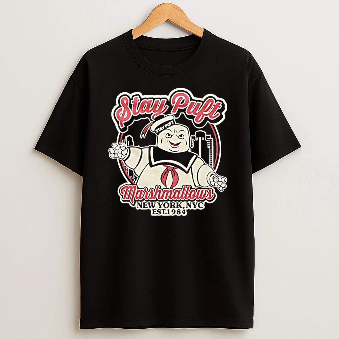 Stay Puft Marshmallow Man New York Nyc Est 1984 Shirts