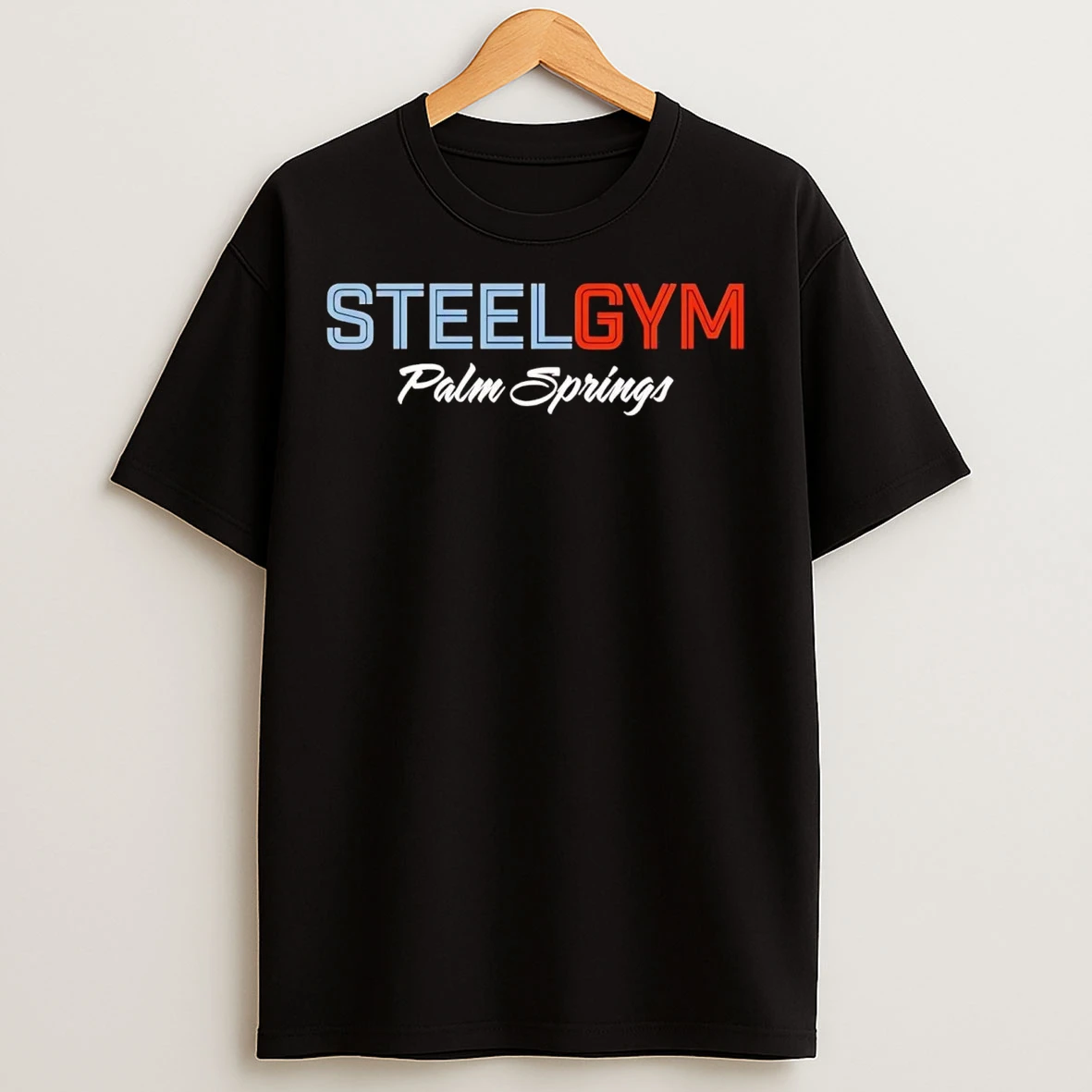 Steel Gym Palm Springs T Shirts