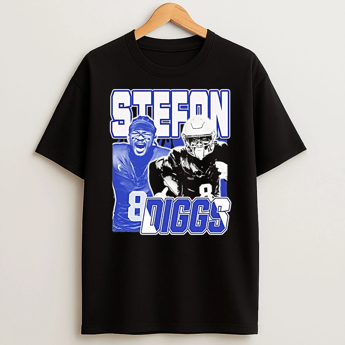 Stefon Diggs Dreams New England Patriots Player Graphic Shirts