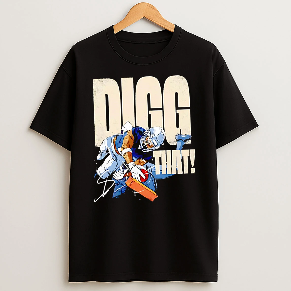 Stefon Diggs New England Digg That Signature Shirts