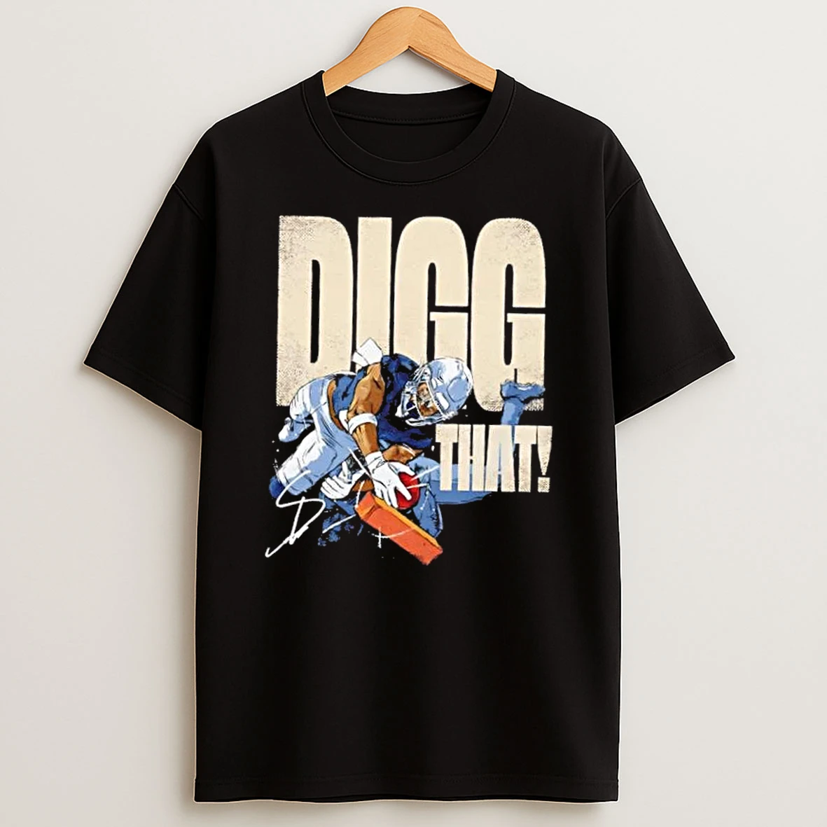 Stefon Diggs New England Patriots Digg That Signature Shirts