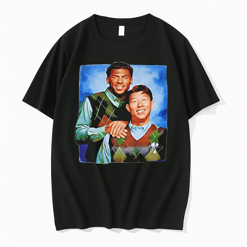 Step Brothers Denis Bouanga And Son Heung Min Shirts