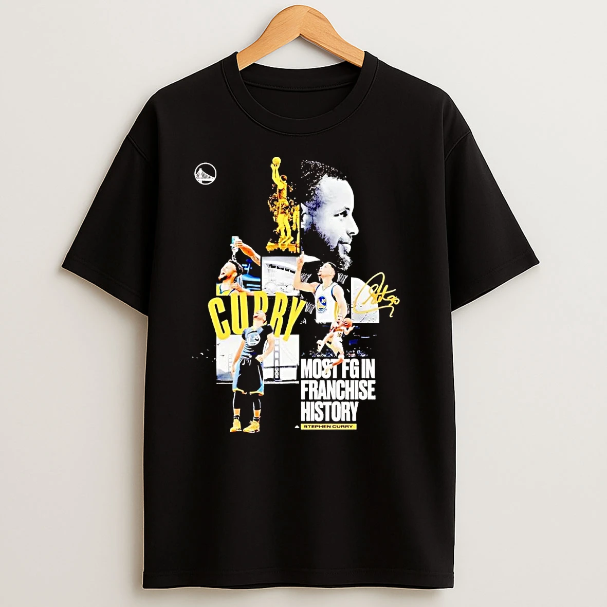 Stephen Curry Most Fg In Franchise History T Shirts