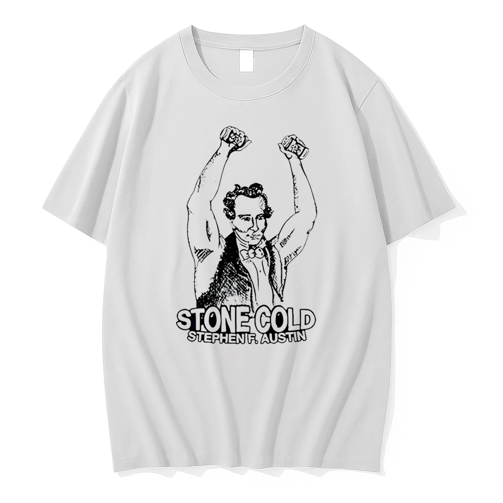 Stephen F Austin Stone Cold Parody Cartoon Shirts