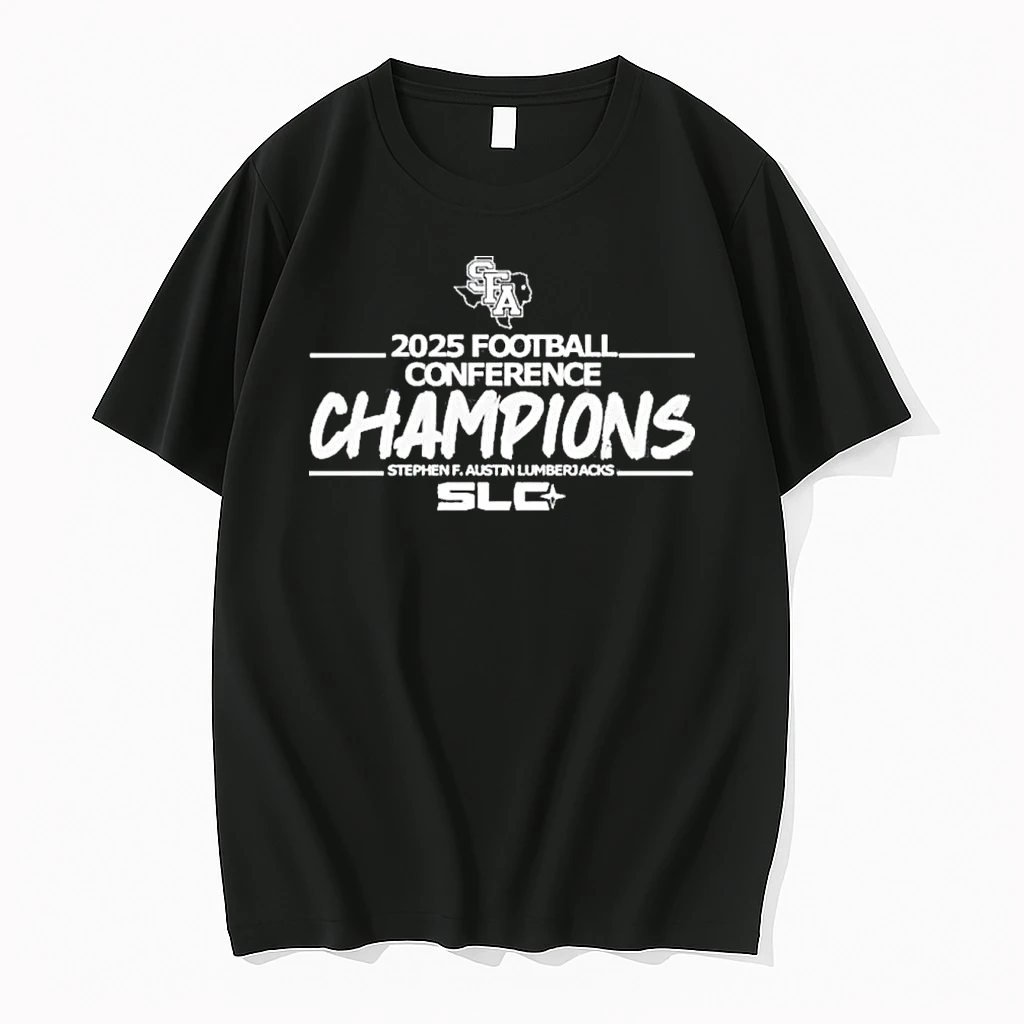 Stephen F Austin 2025 Slc Football Conference Champions Shirts