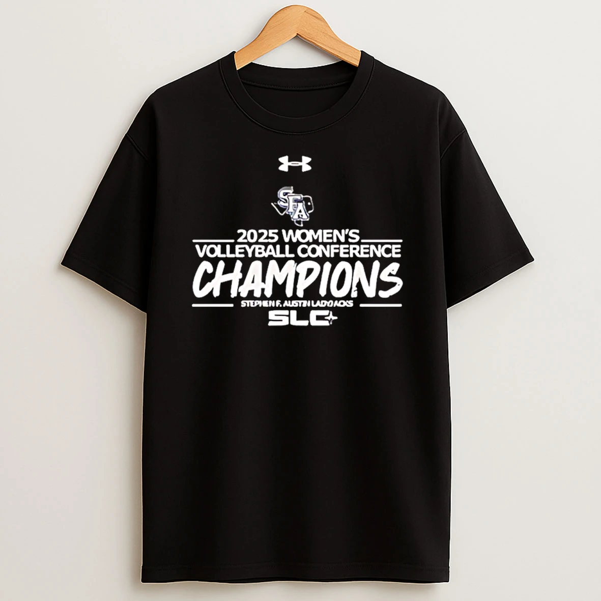 Stephen F Austin Ladyjacks 2025 Womens Volleyball Conference Champions Slc Shirts