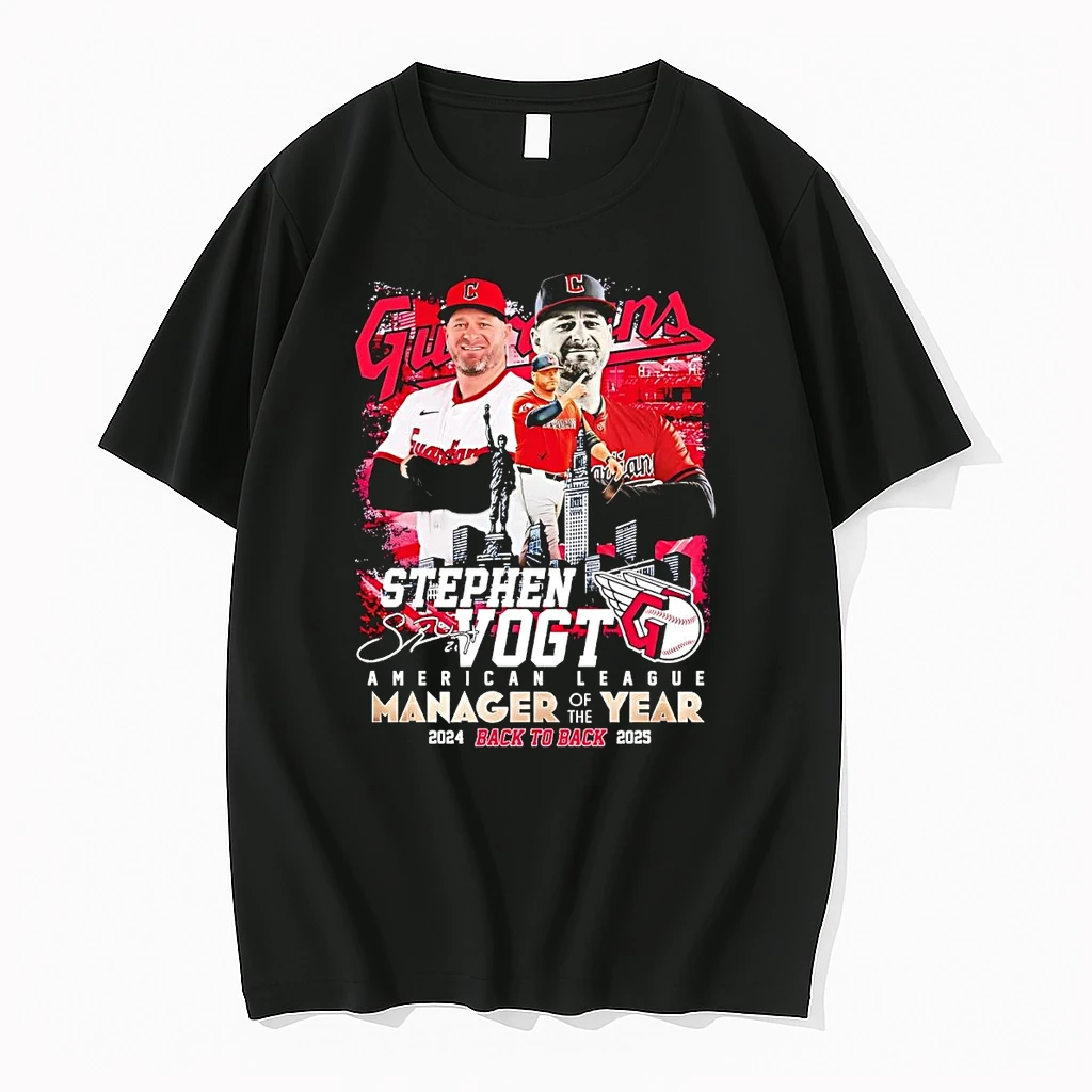 Stephen Vogt 2025 Al Manager Of The Year Signature Shirts