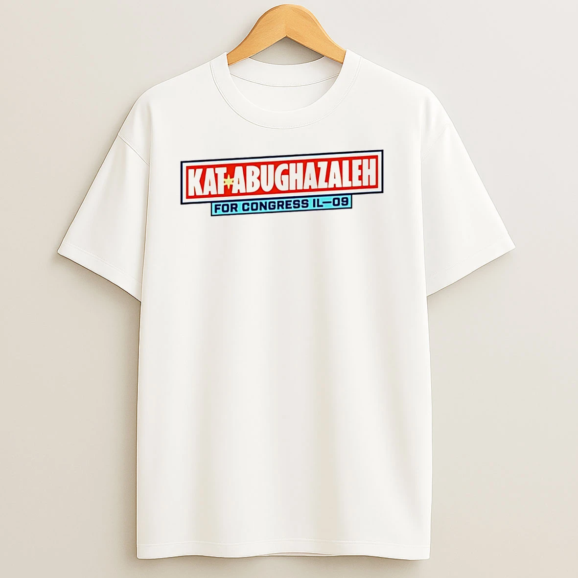 Steve Guest Kat Abughazaleh For Congress T Shirts
