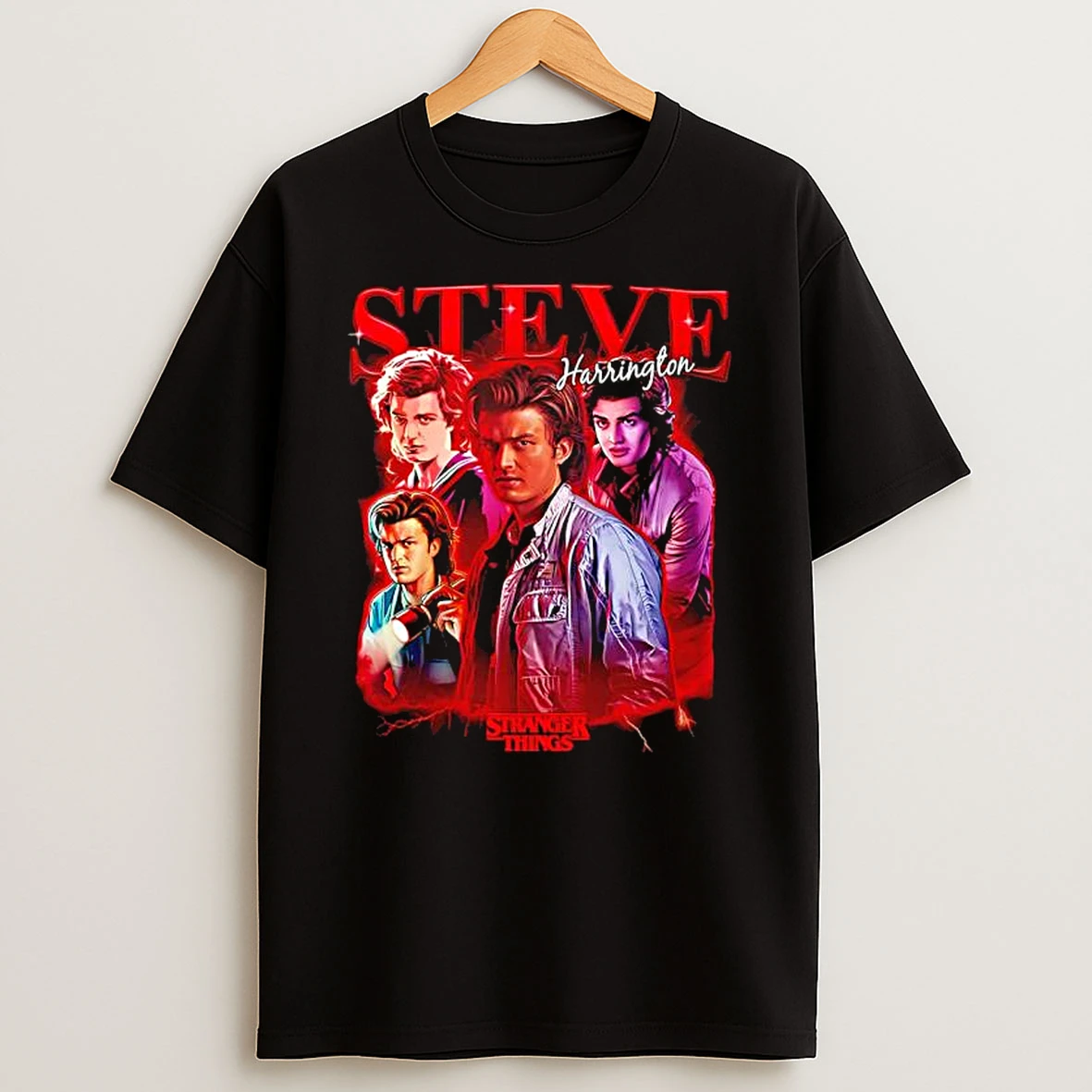 Steve Harrington Series Stranger Things Graphic Shirts
