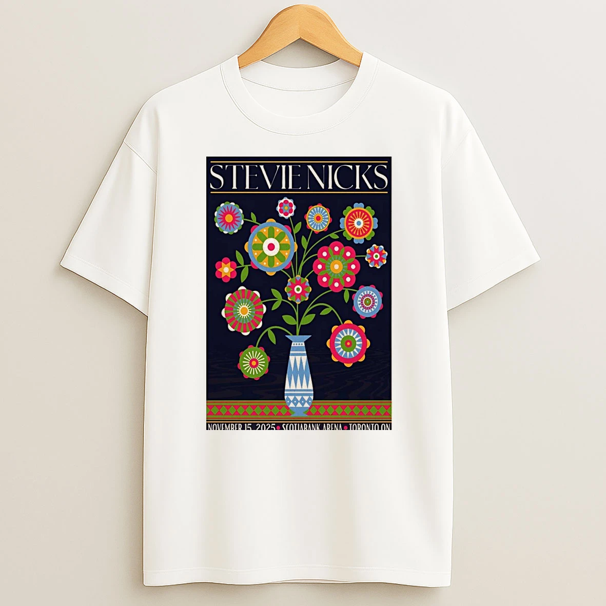 Stevie Nicks November 15 2025 Scotiabank Arena In Toronto On Shirts
