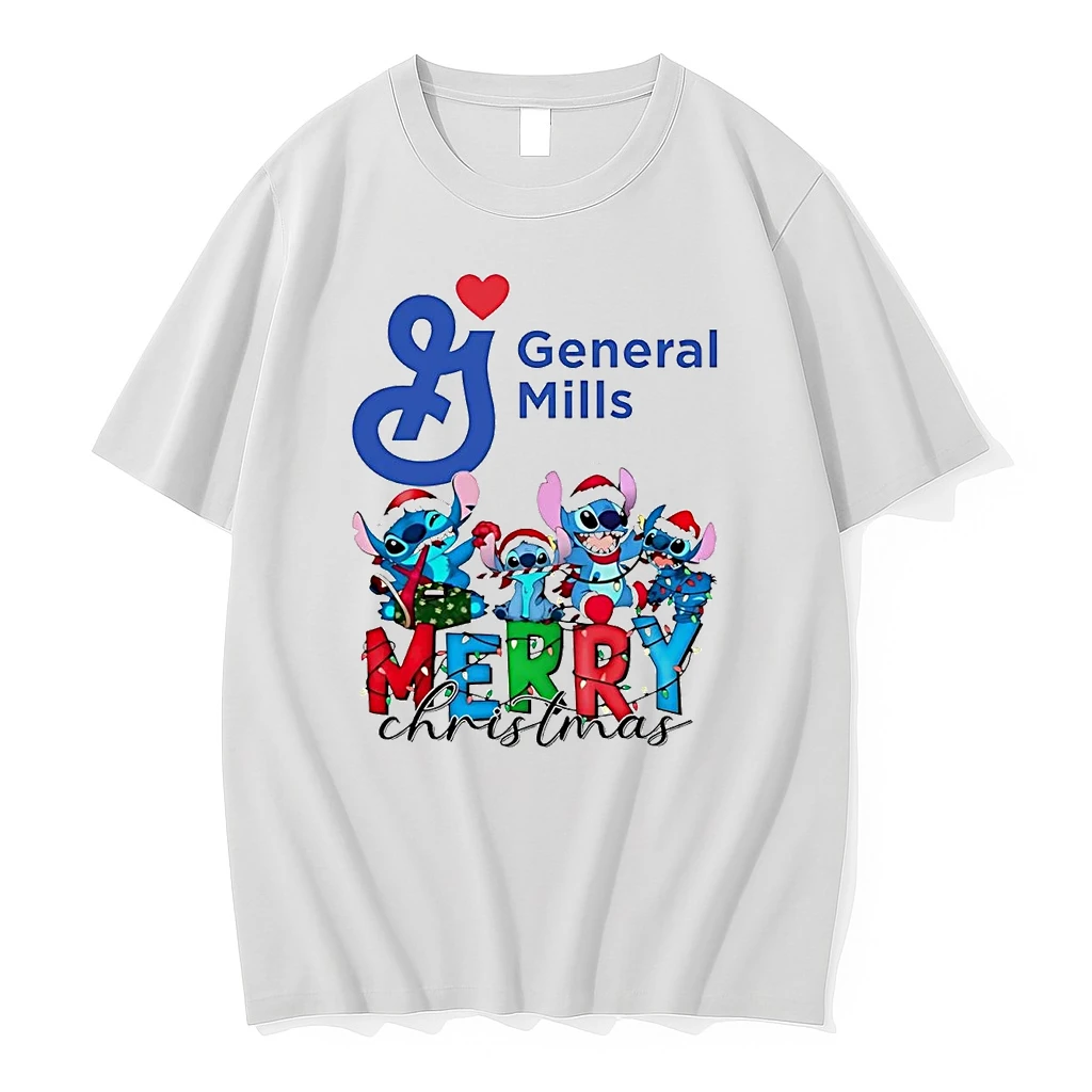 Stitch General Mills Merry Christmas Shirts