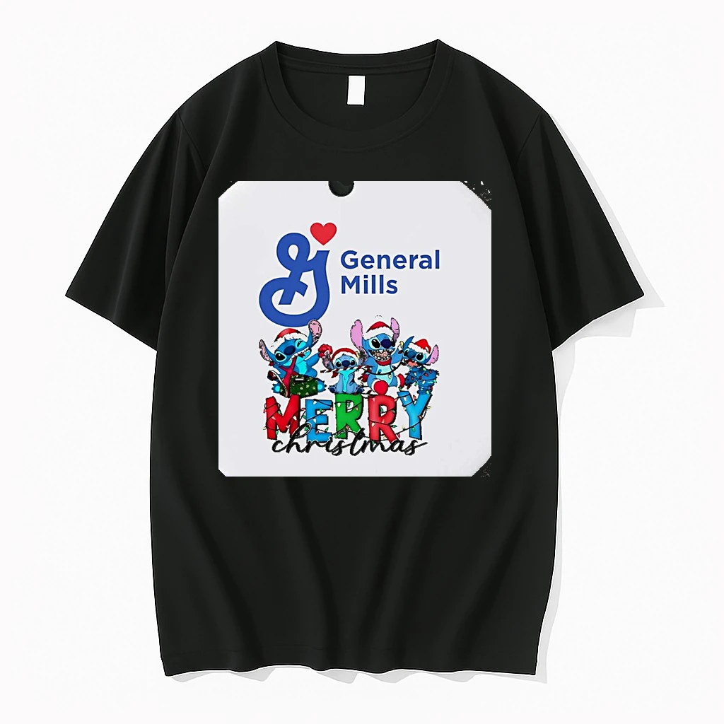 Stitch General Mills Merry Christmas Christmas Shirts
