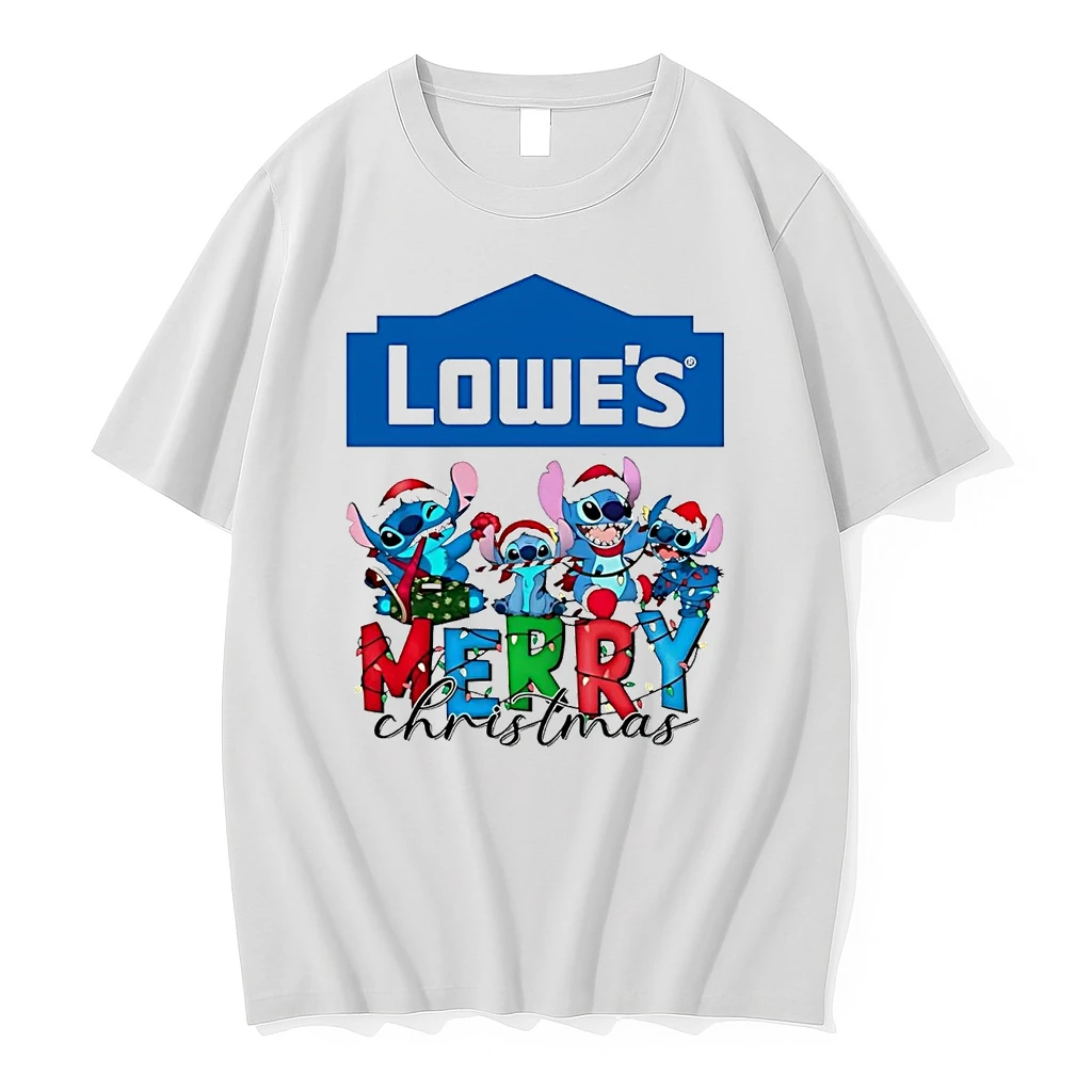 Stitch Lowes Merry Christmas Shirts