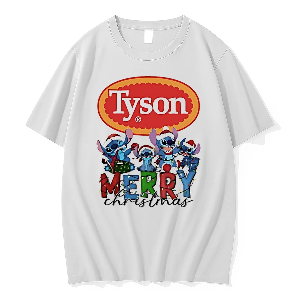 Stitch Merry Christmas Light 2025 X Tyson Shirts
