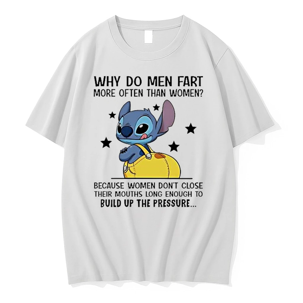 Stitch Why Do Men Fart More Often Than Women Shirts