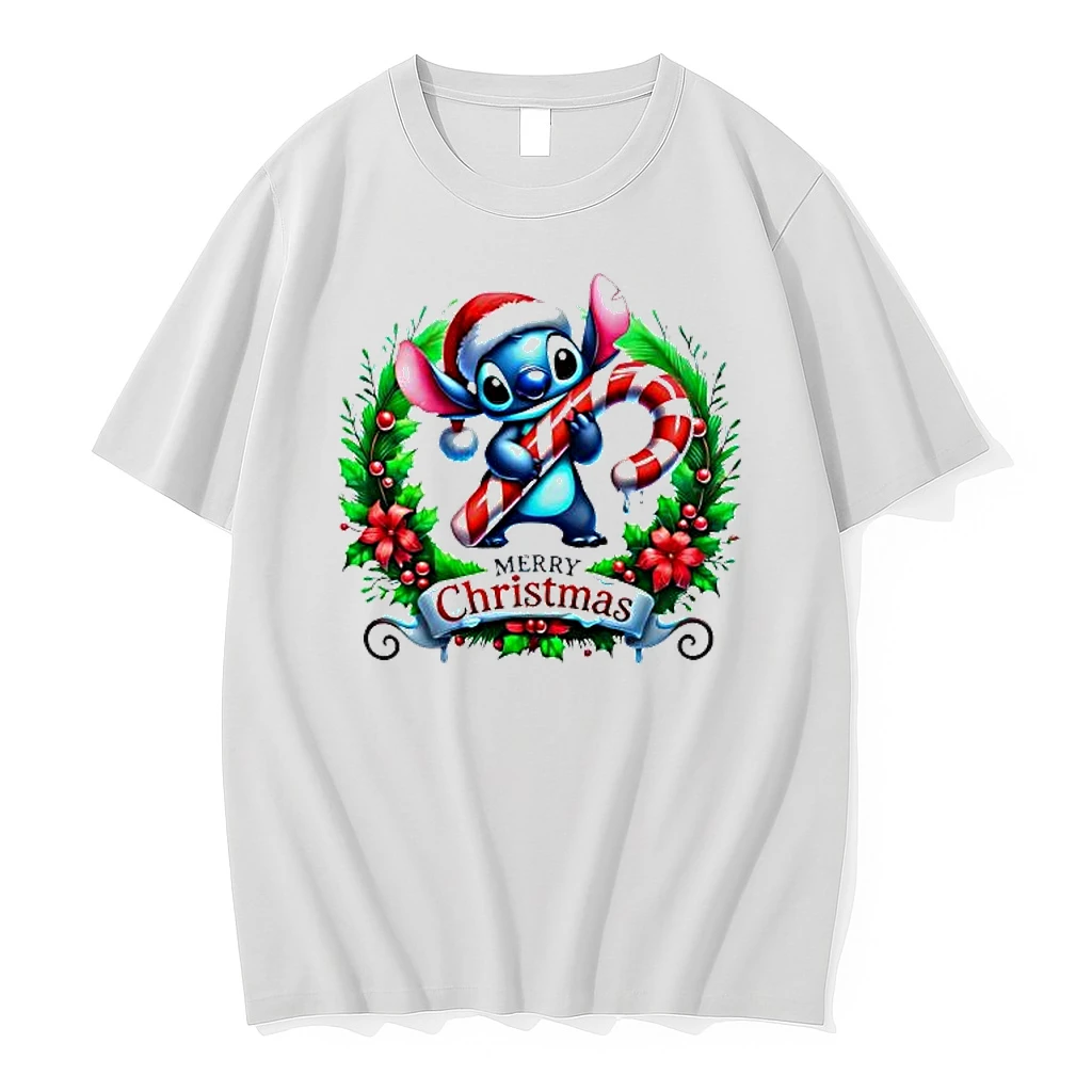 Stitch Cartoon Merry Christmas Shirts