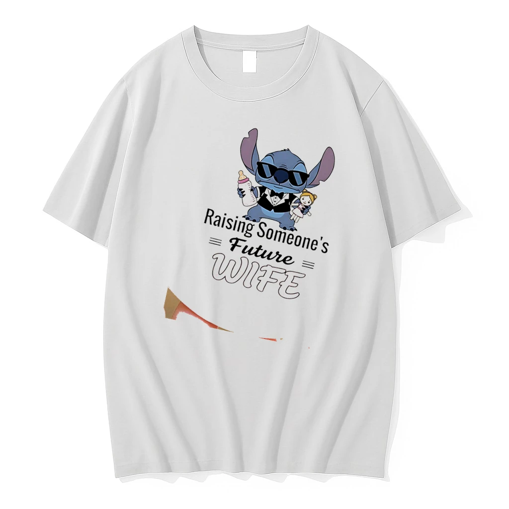 Stitch Sorry I Cant Im Busy Raising Someones Future Wife Shirts
