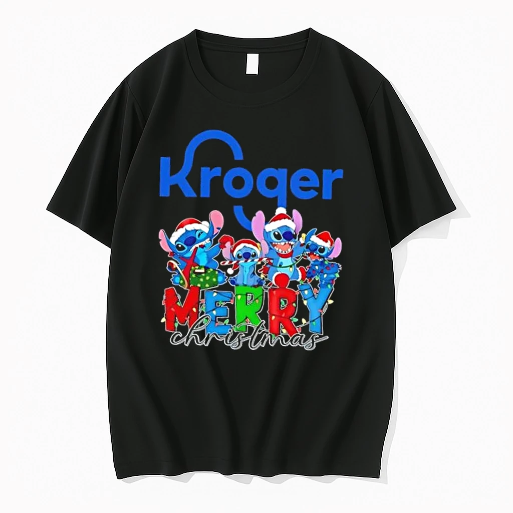 Stitch X Kroger Merry Christmas Shirts