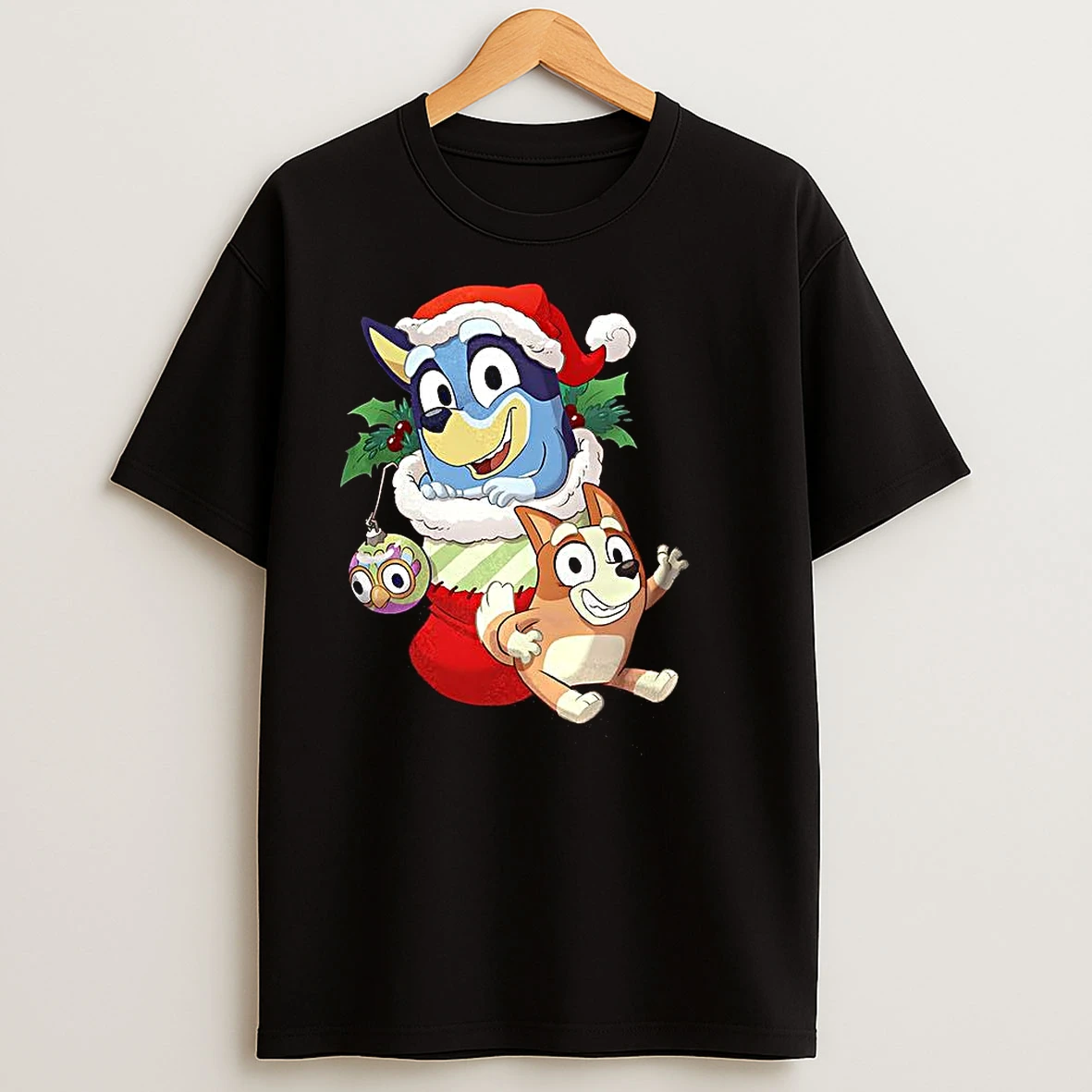 Stocking Stuffer Bluey And Bingo Cartoon T Shirts