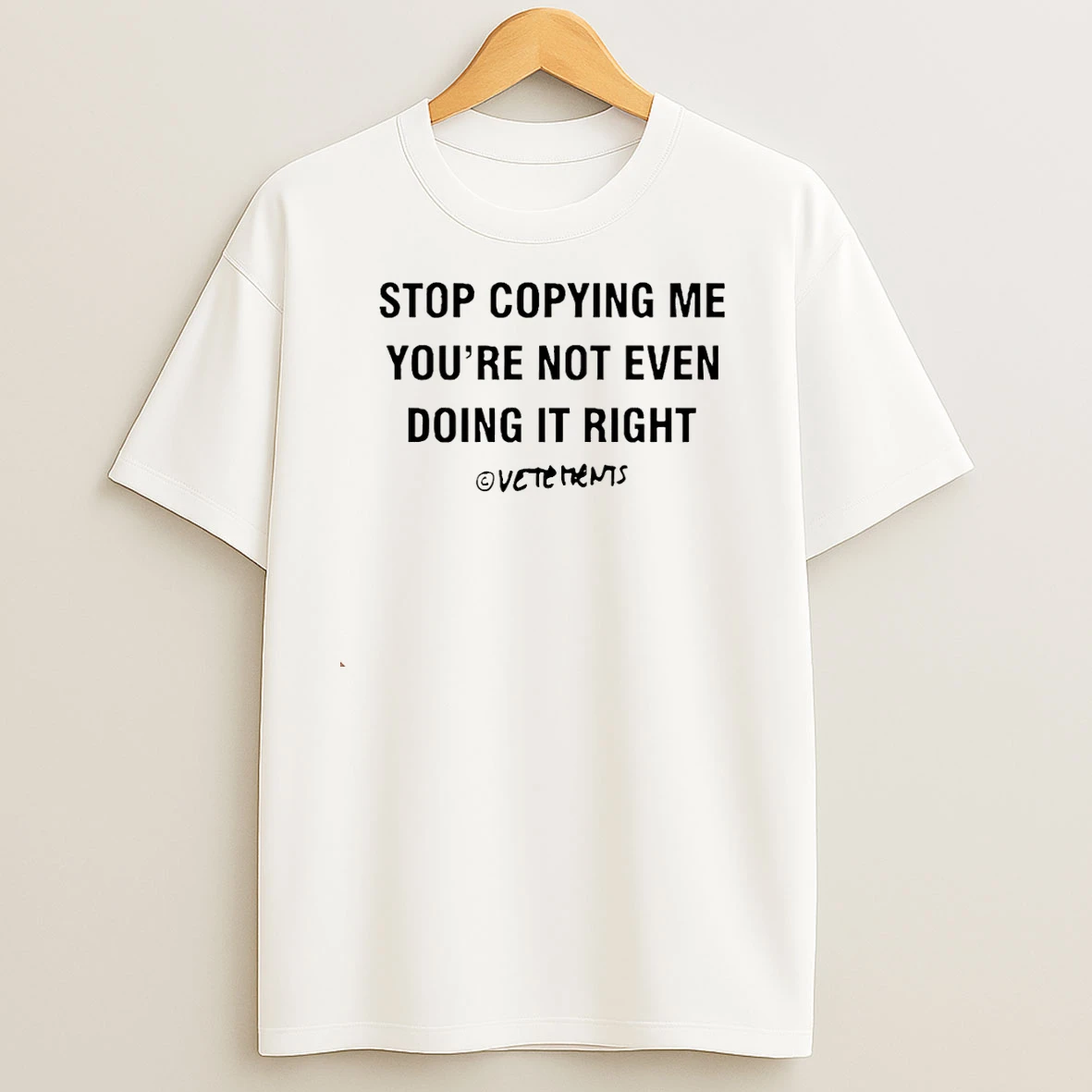 Stop Copying Me Youre Not Ever Doing It Right Christmas T Shirts