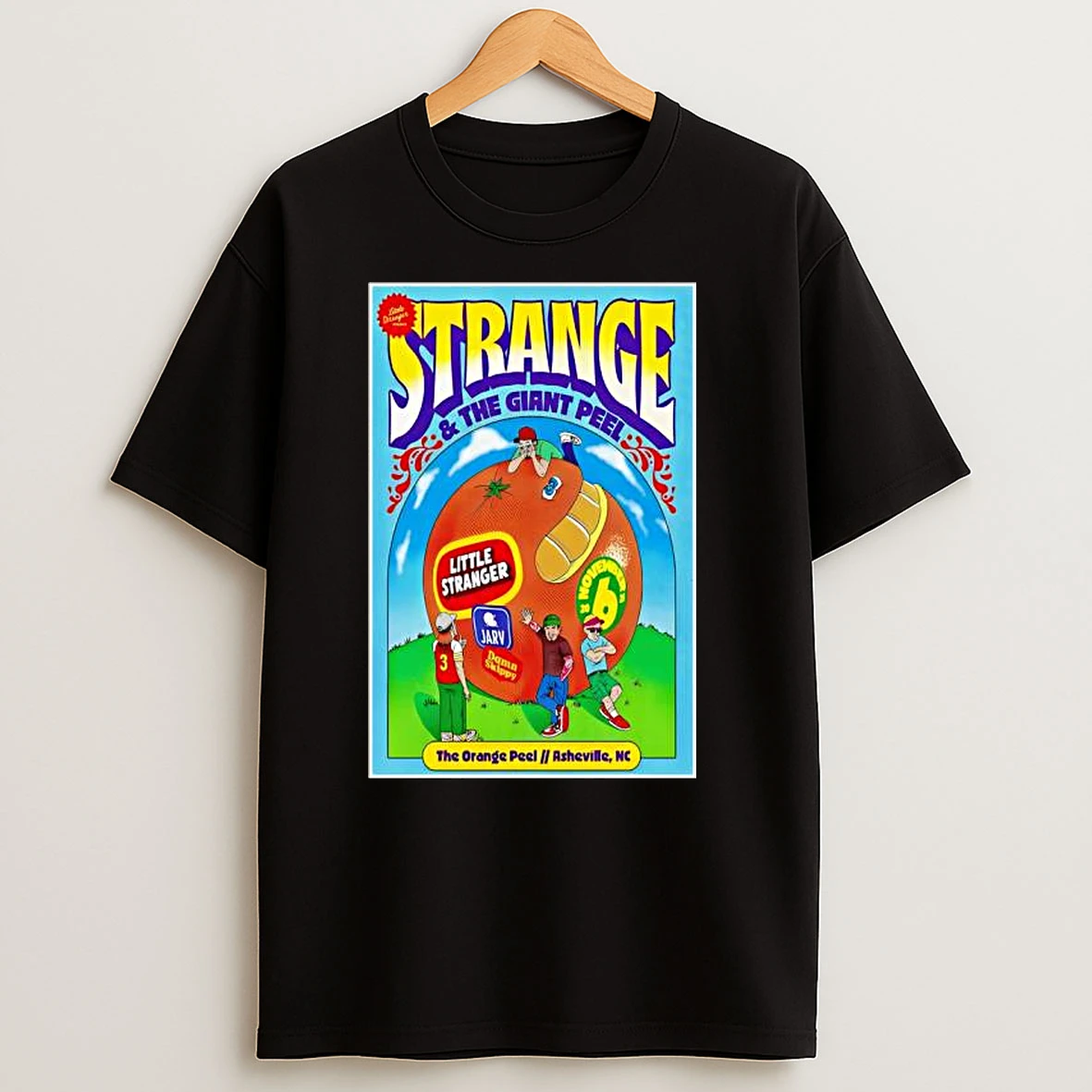 Strange The Giant Peel Nov 6 2025 The Orange Peel Asheville Nc T Shirts