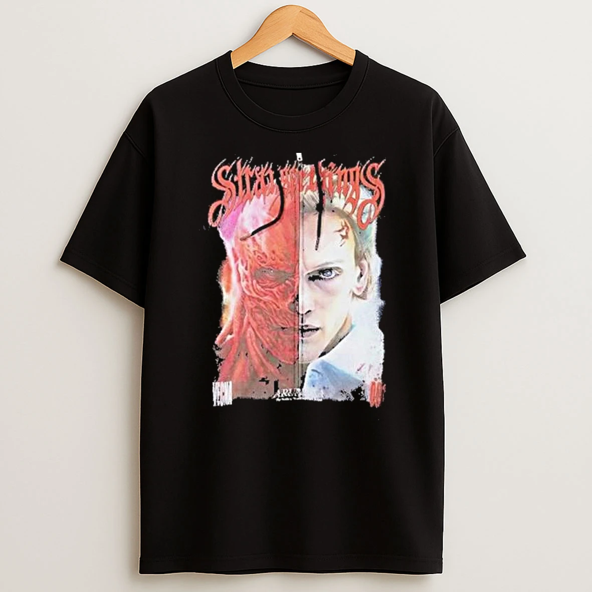Stranger Things 5 X Vecna Face Off Shirts