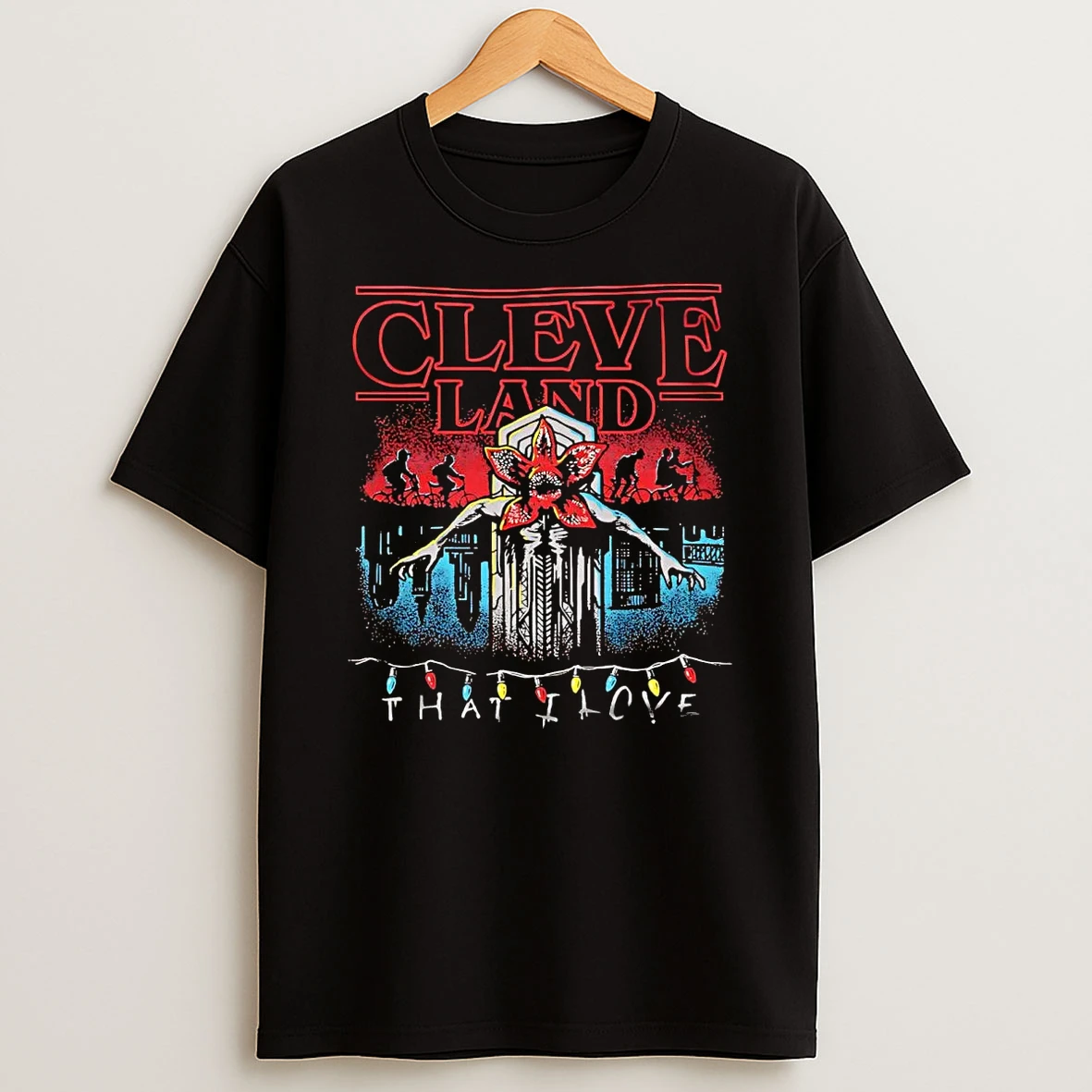 Stranger Things Cleveland Demogorgon That I Love Shirts