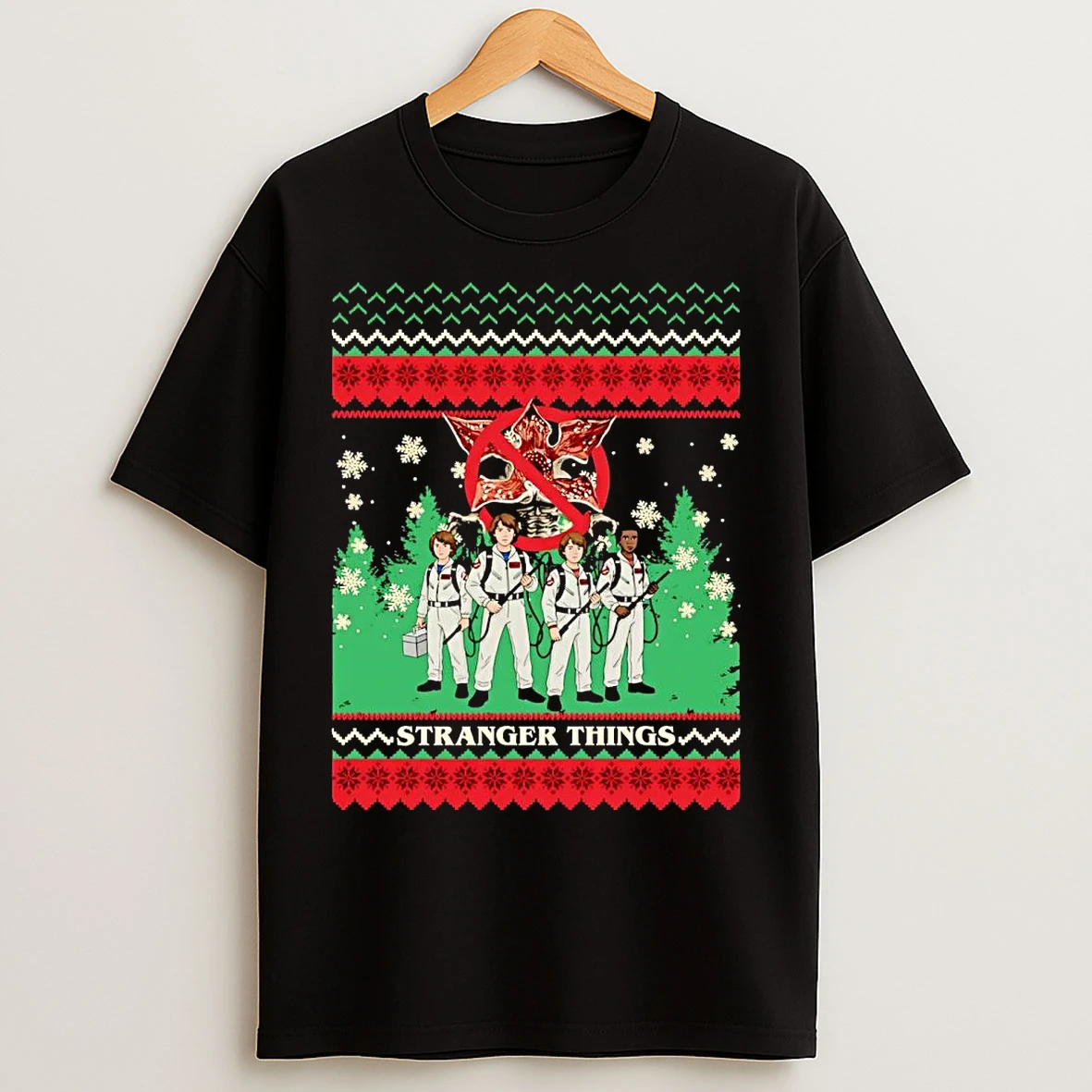 Stranger Things Demogorgon Christmas T Shirts