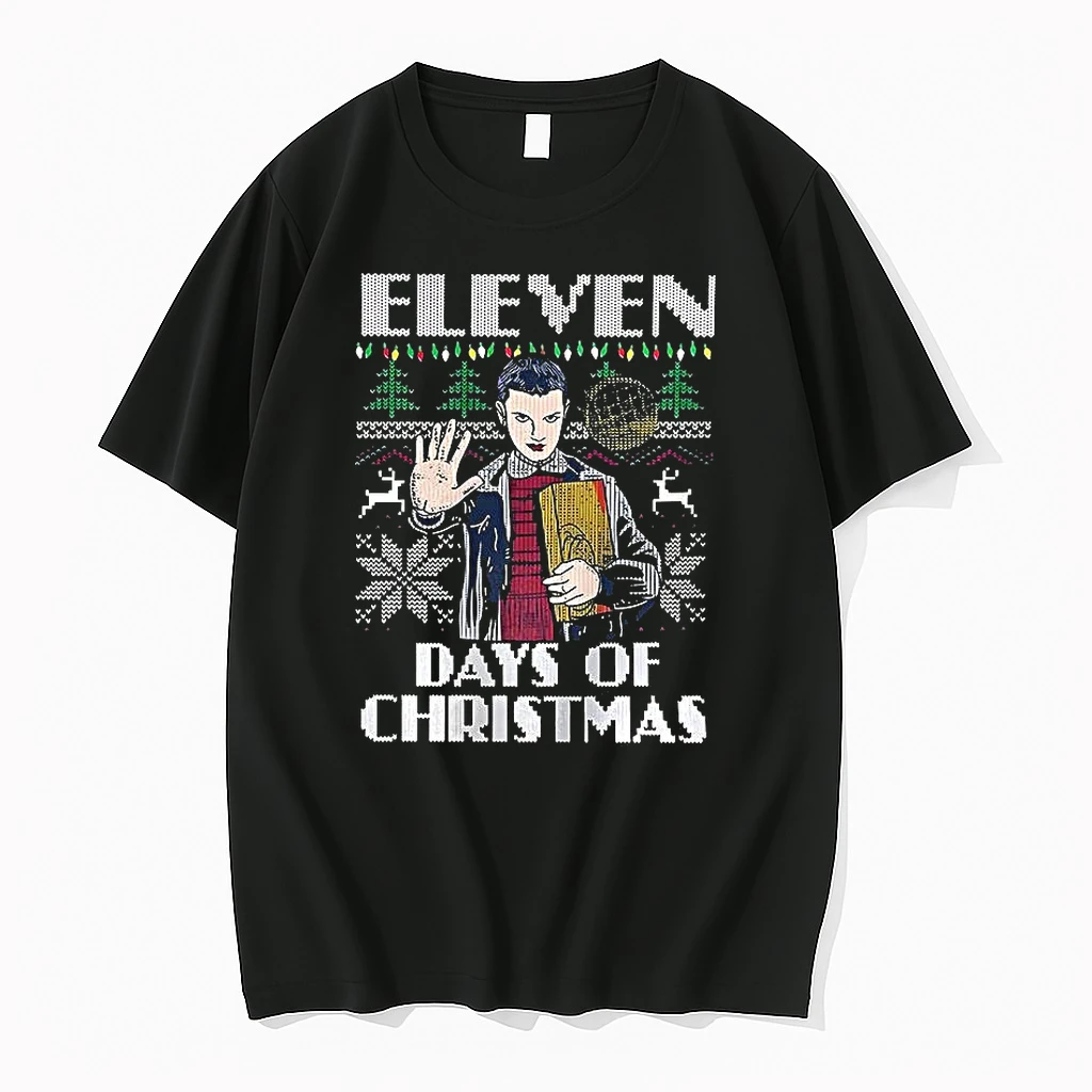 Stranger Things Eleven Days Of Christmas Tv Series Inspired Shirts