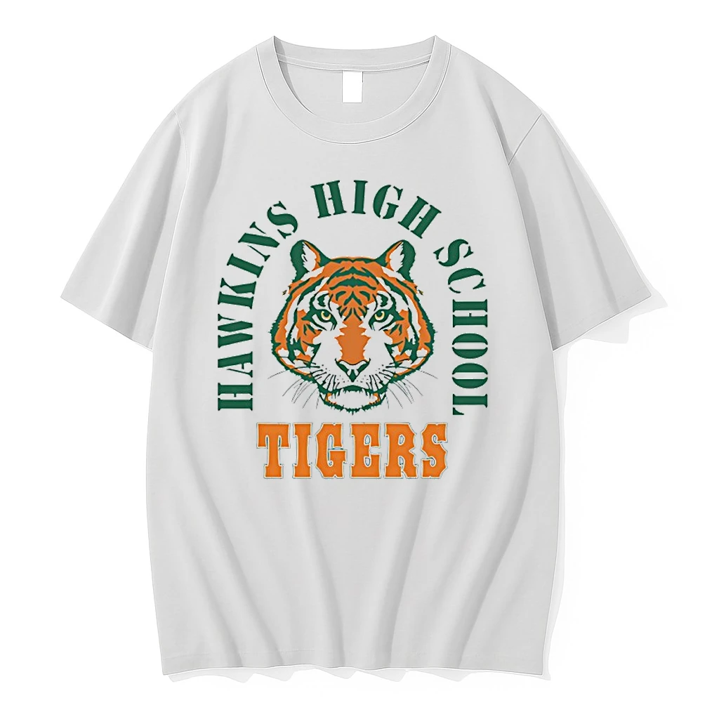 Stranger Things Hawkins High School Tiger Shirts