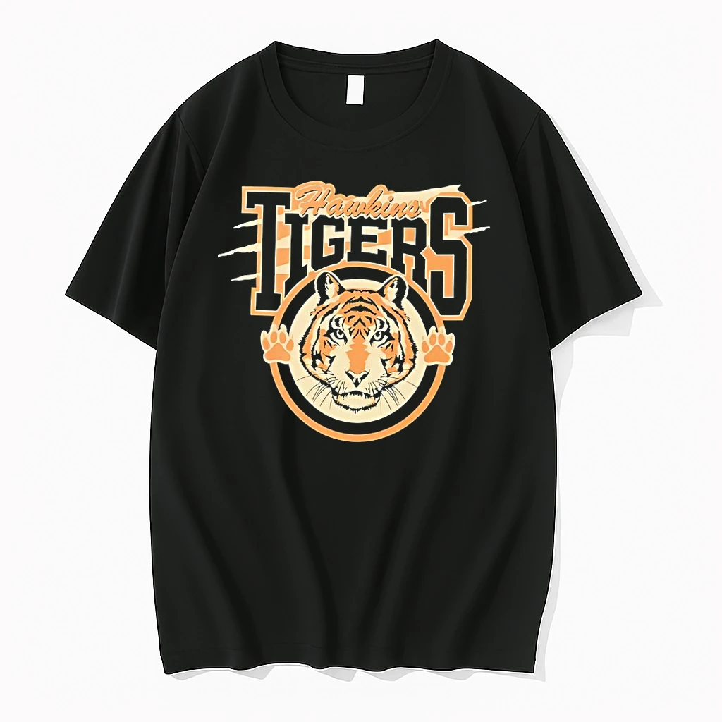 Stranger Things Hawkins Tigers Shirts