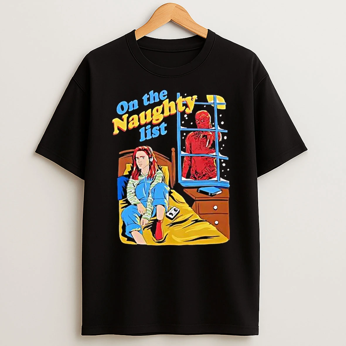 Stranger Things On The Naughty List Shirts