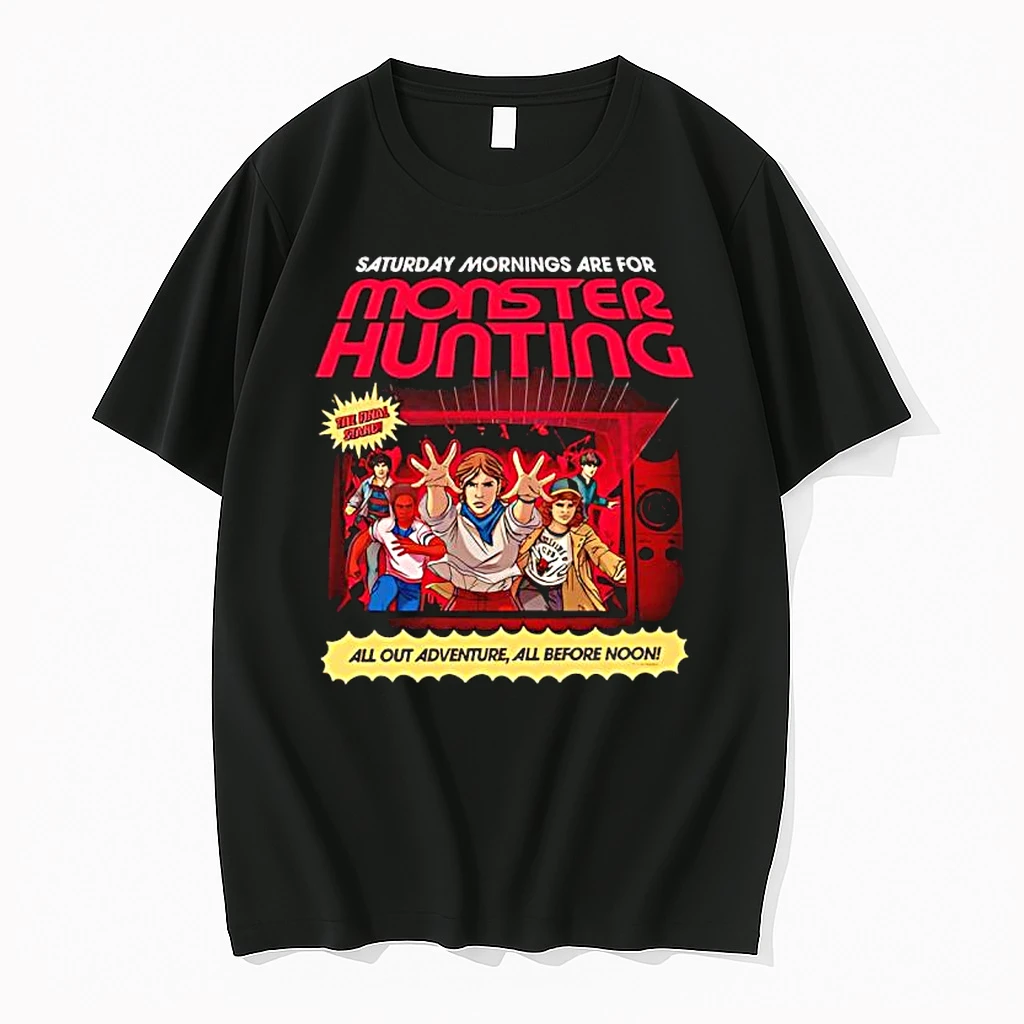 Stranger Things Saturday Mornings Are For Monster Hunting Shirts