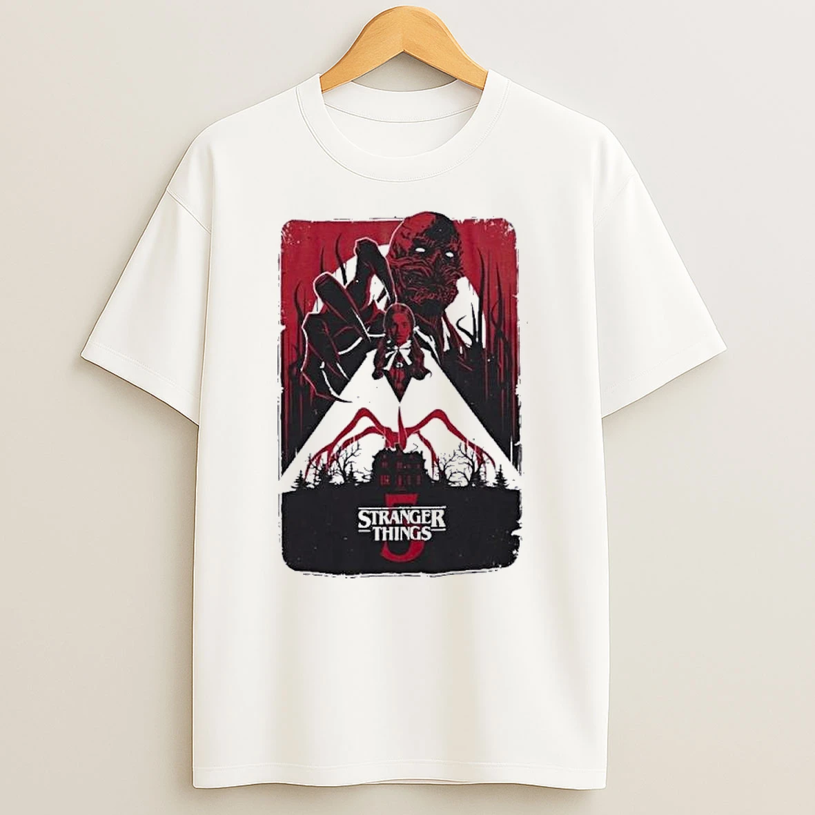 Stranger Things Season 5 Vecna And Max Shirts