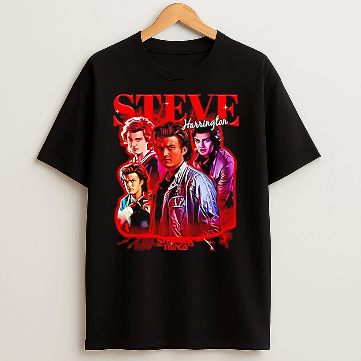Stranger Things Steve Harrington Graphic T Shirts
