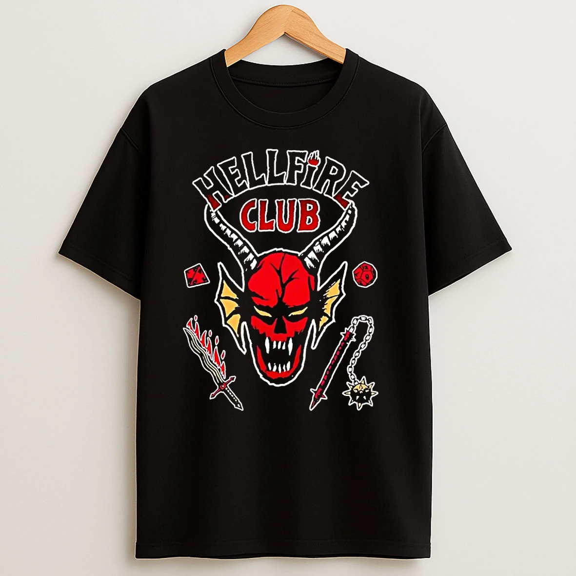 Stranger Things Hellfire Club T Shirts