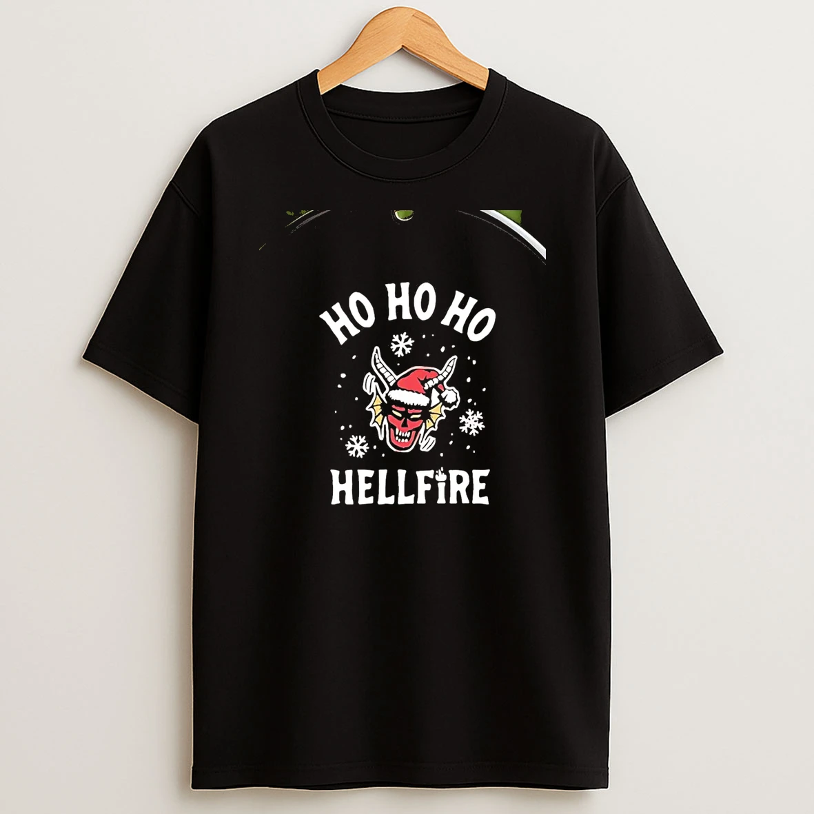 Stranger Things Ho Ho Ho Hellfire Christmas Chriast Shirts