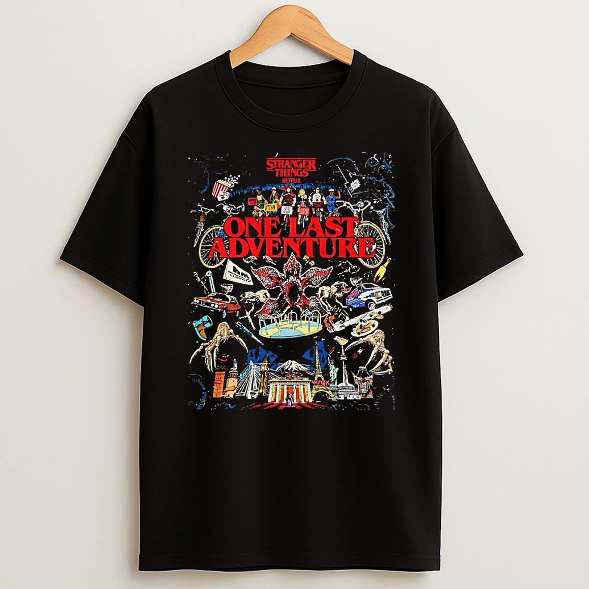 Stranger Things 5 One Last Adventure Shirts