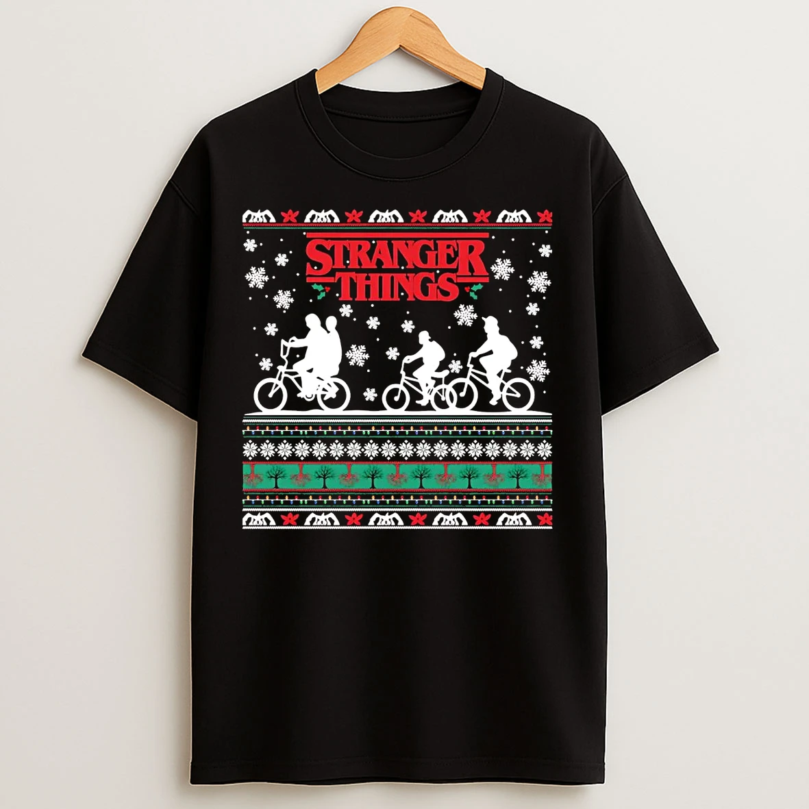 Stranger Things Ugly Christmas T Shirts