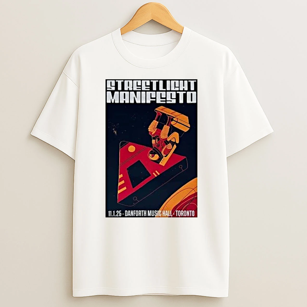 Streetlight Manifesto Nov 1 2025 Danforth Music Hall Toronto Canada Shirts